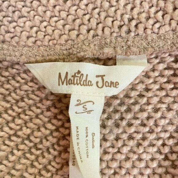 Matilda Jane Open Long Cardigan Sarah Vest Small - Picture 5 of 5